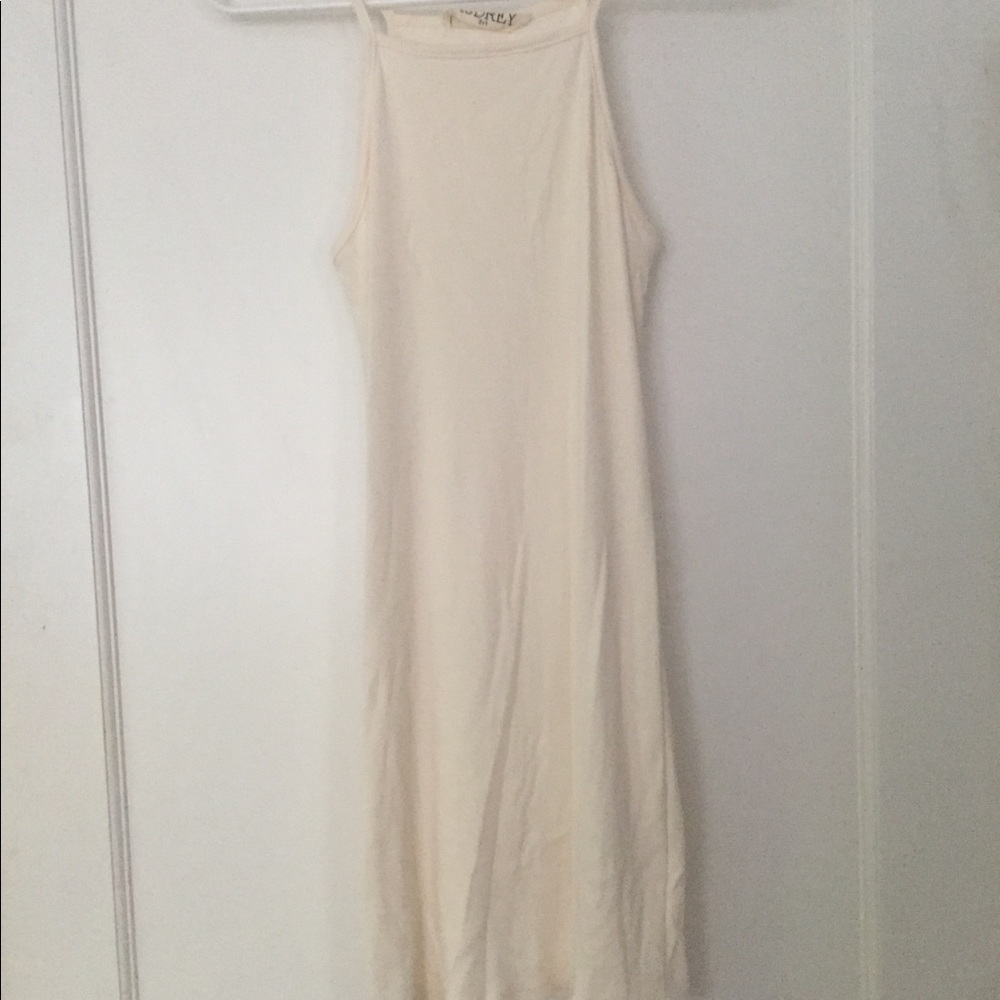 high neck bodycon dress